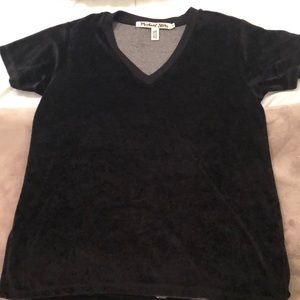 Michael stars velvet top